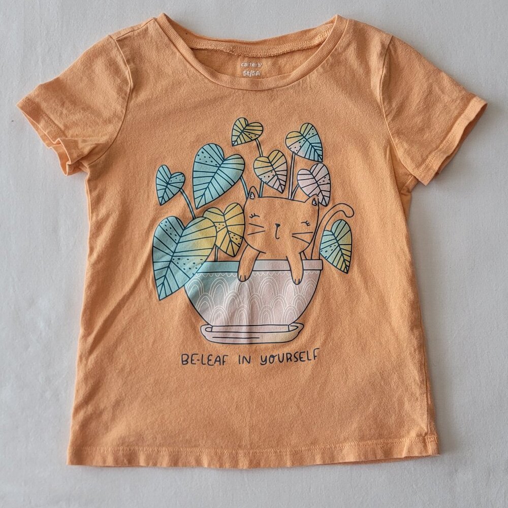 Carter's Toddler Girl T-Shirts (SET OF 3 - Size 5T/5A) - Picture 3 of 4